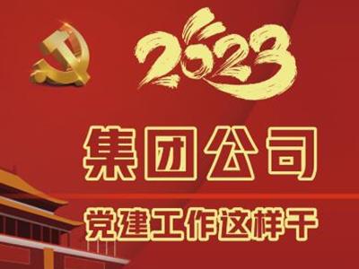 2023年，集團(tuán)黨建工作這樣干